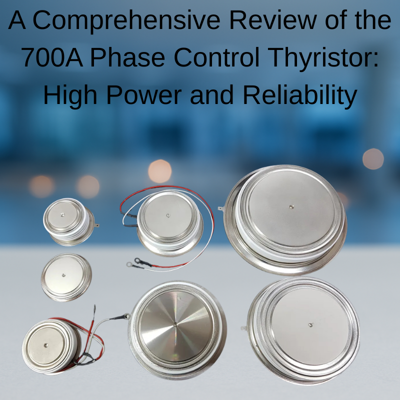 Advanced Features of 700A Phase Control Thyristors for High-Power Applications