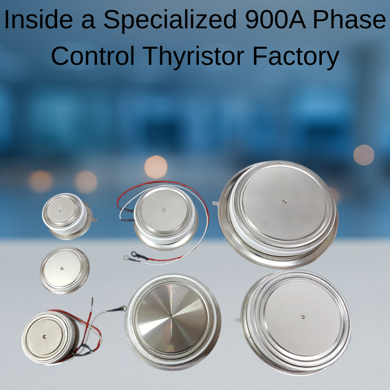 How 900A Phase Control Thyristors Are Made: A Factory Walkthrough